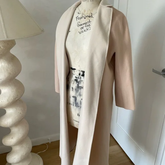 Max Mara Dress coat In Silk And Casmere Size 2